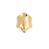 UNOde50 Ser Majestuosa Gold-Plated Manta Ray Ring - Size 8.5