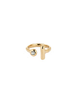 UNOde50 Ser Indomable Annillos Gold-Plated Ring - Size 18