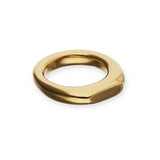UNOde50 Ser Imparable Gold-Plated Ring - Size 8.5