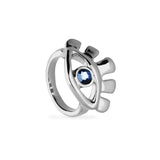 UNOde50 Ser Intuitiva Silver-Plated Ring - Size 8.5