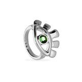 UNOde50 Ser Intuitiva Silver-Plated Ring - Size 8.5