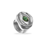 UNOde50 Ser Intuitiva Silver-Plated Ring - Size 8.5