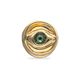 UNOde50 Ser Intuitiva Gold-Plated Ring - Size 9.5