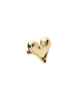 UNOde50 Gold-Plated Heart Shape Maxi Ring - Size 7.5