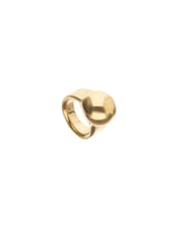 UNOde50 18K Gold Sphere Shape Ring - Size 7.5