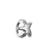 UNOde50 Starfish Silver-Plated Ring - Size 7.5