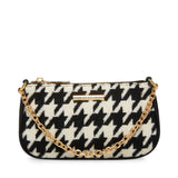 Anne Klein Houndstooth Mini Crossbody Handbag
