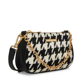 Anne Klein Houndstooth Mini Crossbody Handbag