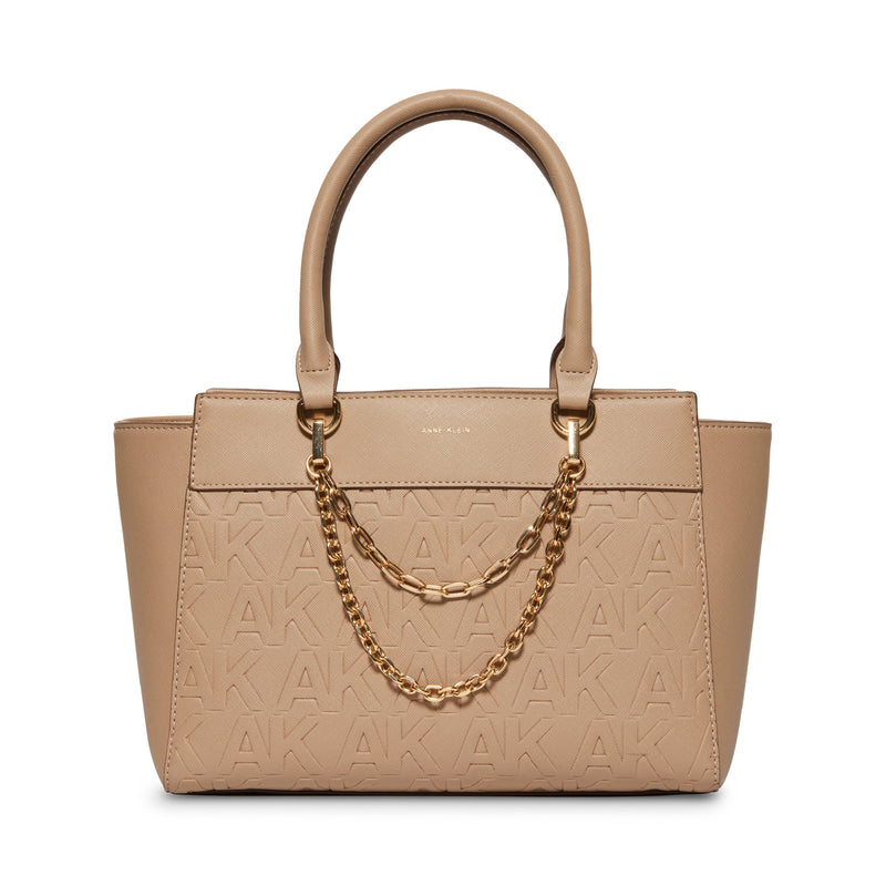 Anne Klein Embossed Satchel Handbag – ShopCGX
