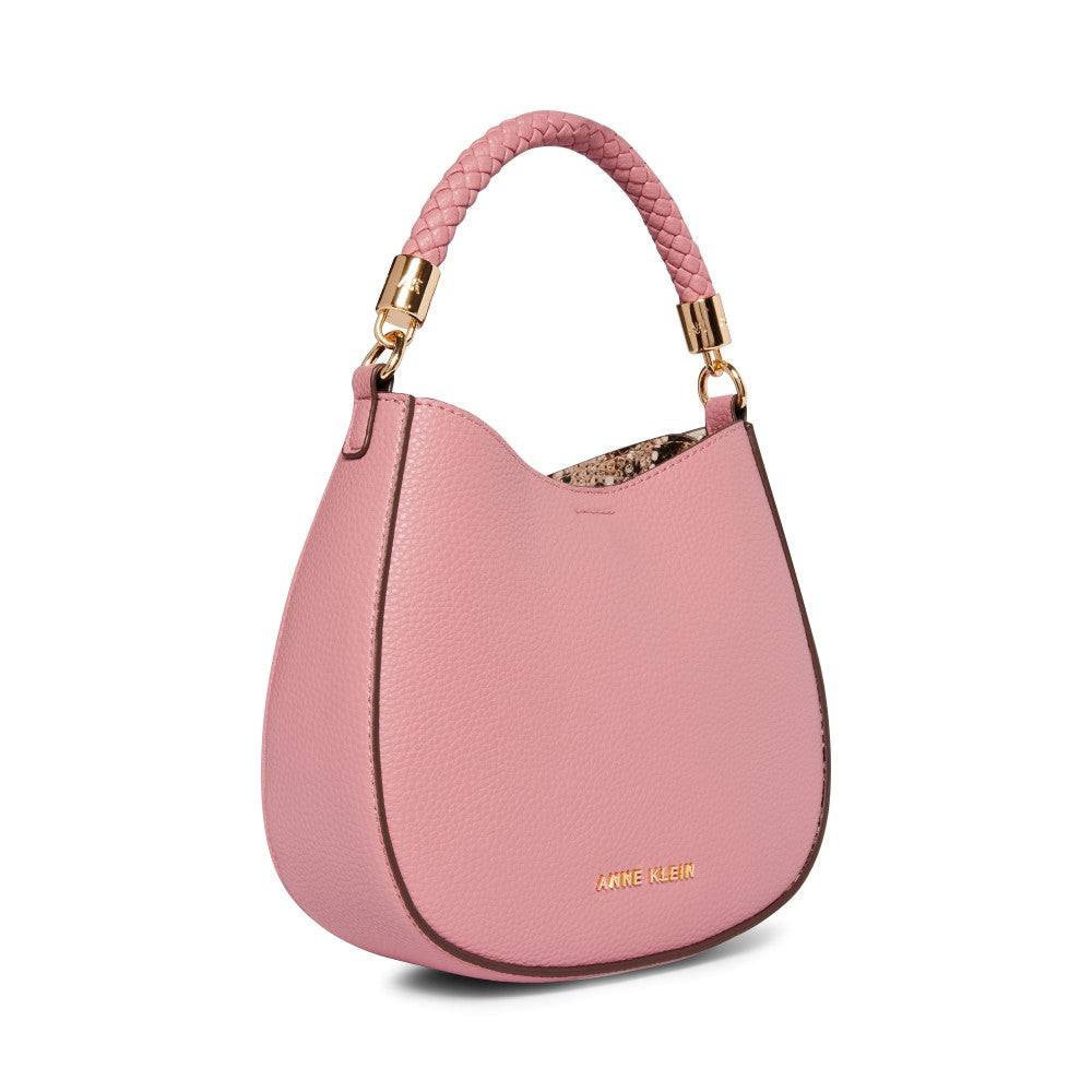 Anne Klein Braided Hobo Handbag