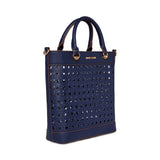 Anne Klein Perforated Small Tote Handbag