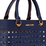 Anne Klein Perforated Small Tote Handbag