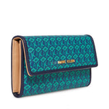 Anne Klein Mini Cube Logo Flap Wallet