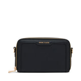 Anne Klein Double Zip Camera Crossbody Handbag