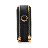 Anne Klein Double Zip Camera Crossbody Handbag