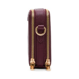 Anne Klein Double Zip Camera Crossbody Handbag