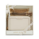 Anne Klein Double Zip Camera Crossbody Handbag