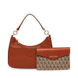Anne Klein Large Pebble Two For One Shoulder Handbag