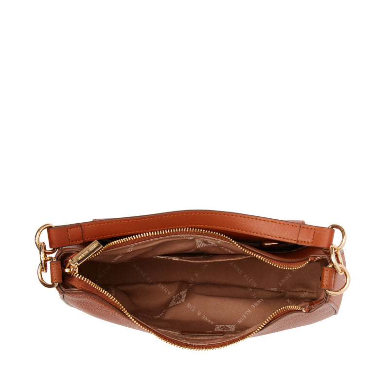 Anne Klein Large Pebble Two For One Shoulder Handbag