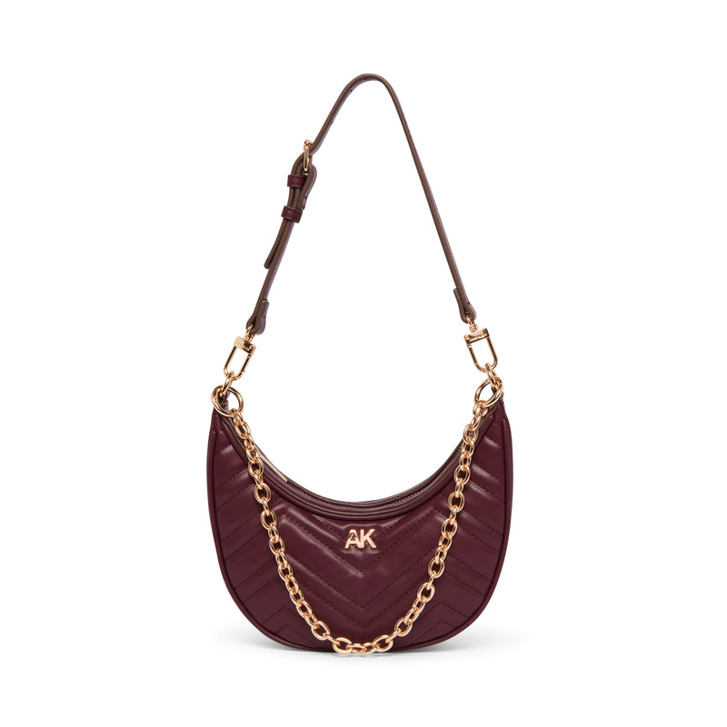 Anne Klein Quilt Crescent Shoulder Handbag