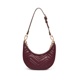 Anne Klein Quilt Crescent Shoulder Handbag