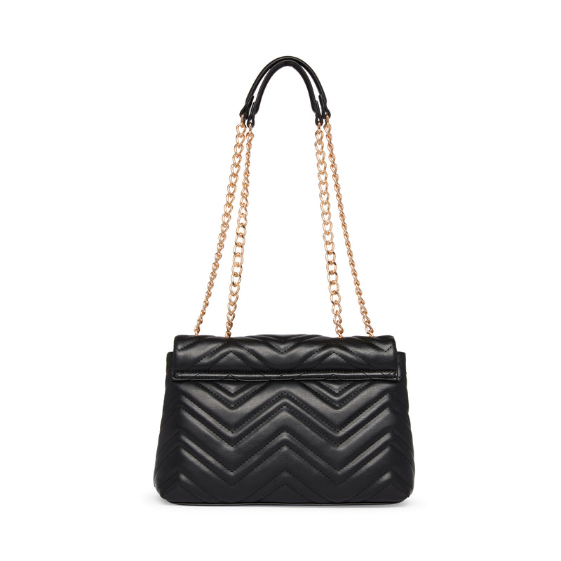Anne Klein Quilt Convertible Turnlock Flap Crossbody Handbag