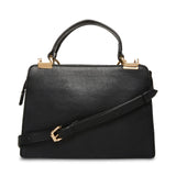 Anne Klein Snake Trim Gusset Small Satchel Handbag