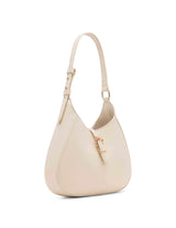 Anne Klein Sculpted Buckle Hobo Handbag