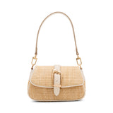 Anne Klein Sculpted Buckle Shoulder Handbag
