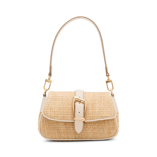 Anne Klein Sculpted Buckle Shoulder Handbag