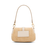 Anne Klein Sculpted Buckle Shoulder Handbag
