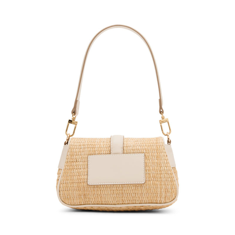 Anne Klein Sculpted Buckle Shoulder Handbag