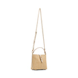 Anne Klein Small Sculpted Buckle Bucket Handbag
