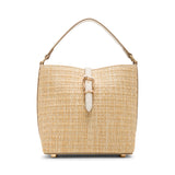 Anne Klein Small Sculpted Buckle Bucket Handbag