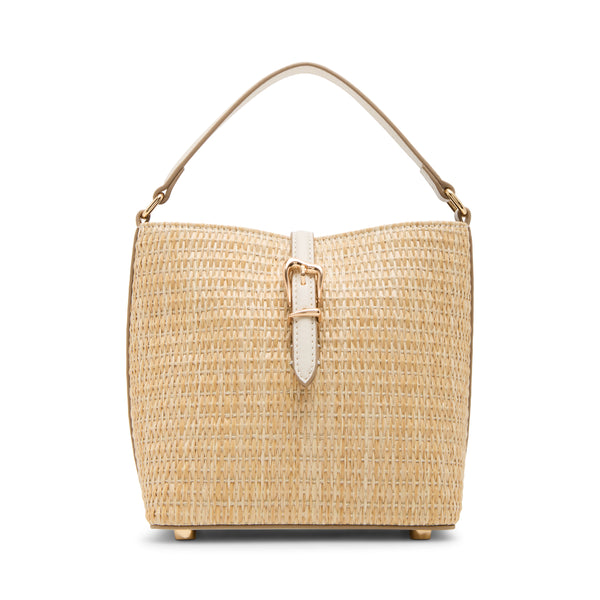 Anne Klein Small Sculpted Buckle Bucket Handbag