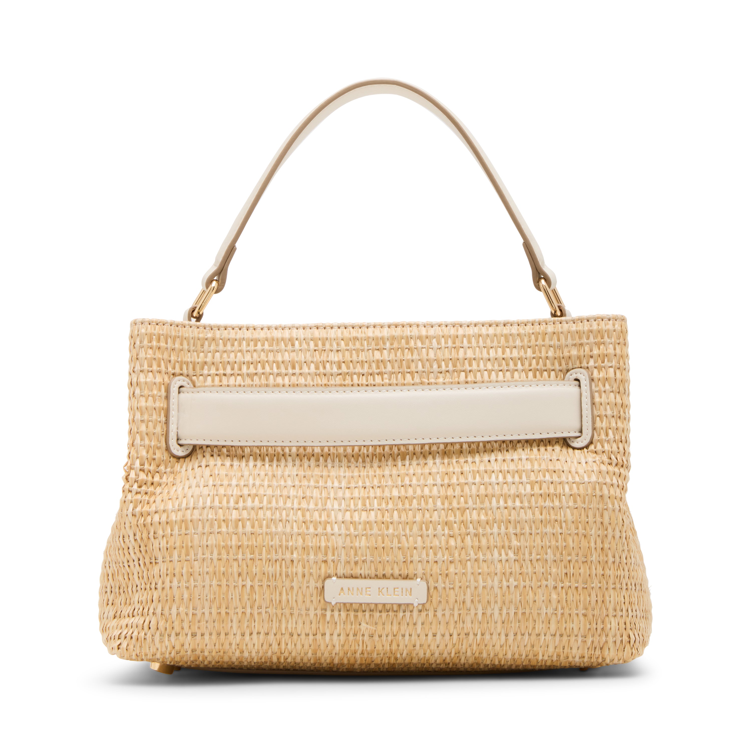Anne Klein Belted Top Handle Satchel Handbag