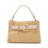 Anne Klein Belted Top Handle Satchel Handbag