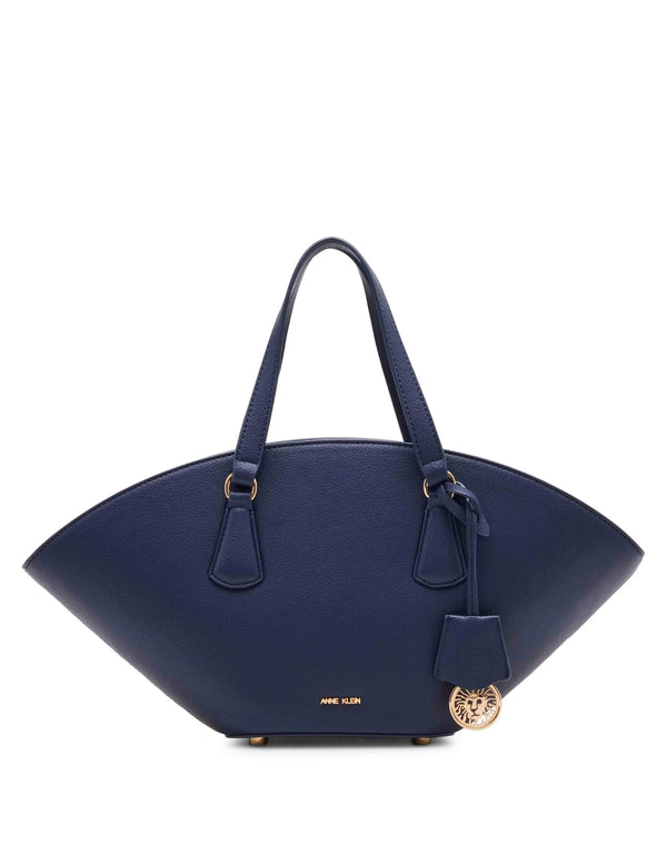 Anne Klein Small Convertible Small Curved Tote Handbag