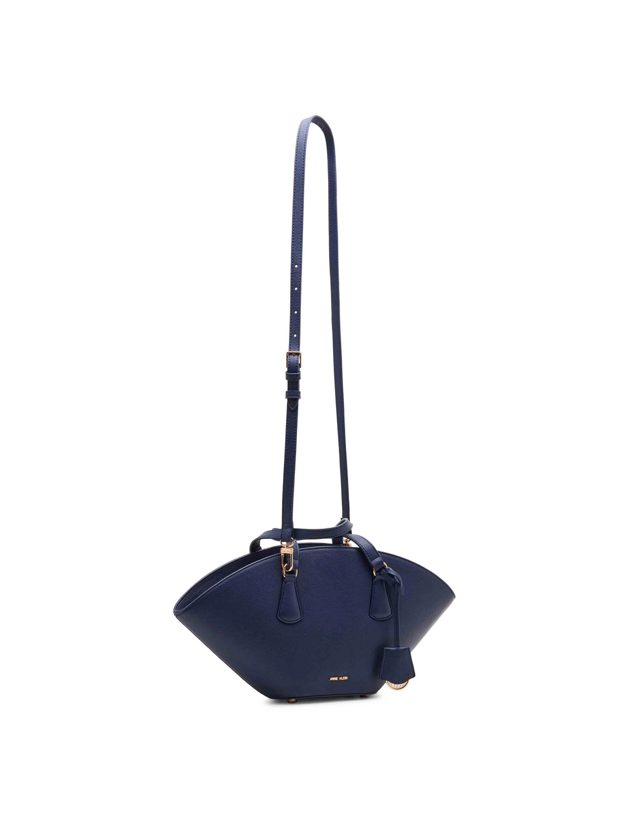 Anne Klein Small Convertible Small Curved Tote Handbag