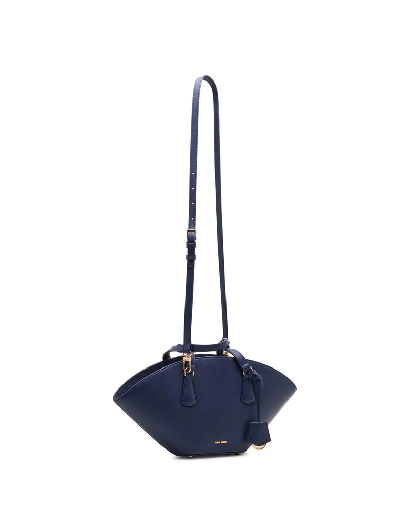 Anne Klein Small Convertible Small Curved Tote Handbag