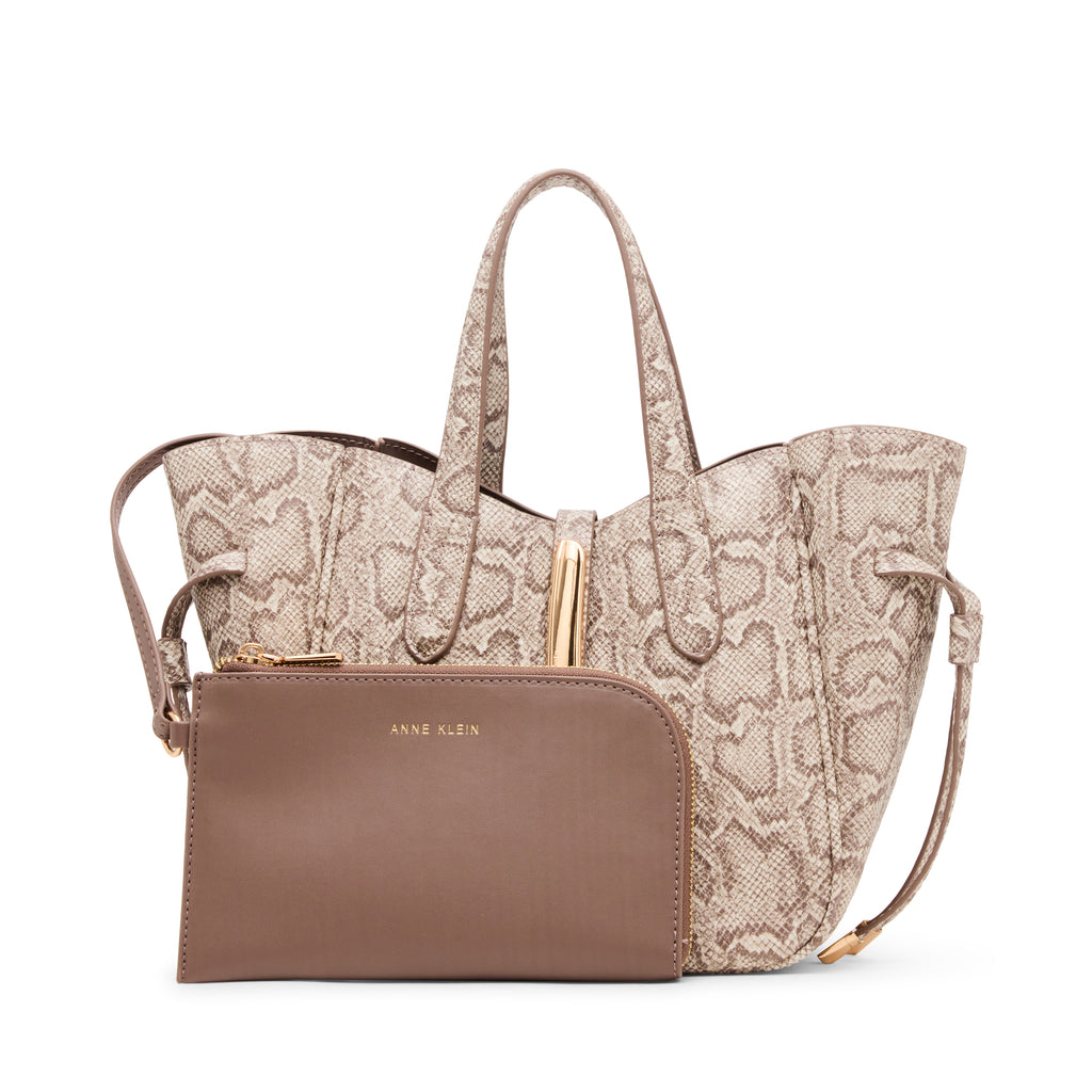 Anne Klein Convertible Strap Small Tote Handbag – ShopCGX