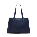 Anne Klein Double Compartment Tote Handbag with Pouch