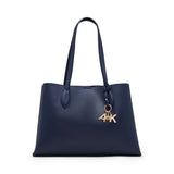 Anne Klein Double Compartment Tote Handbag with Pouch