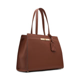 Anne Klein Large Turnlock Tote Handbag