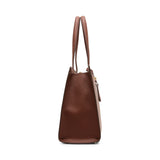 Anne Klein Large Turnlock Tote Handbag