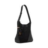 Anne Klein Large Pebble Faux Suede Hobo Handbag