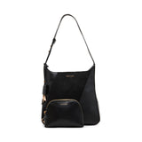 Anne Klein Large Pebble Faux Suede Hobo Handbag