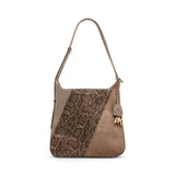 Anne Klein Faux Suede Hobo Handbag