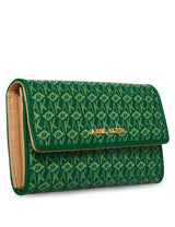 Anne Klein AK Cube Logo Flap Wallet