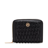 Anne Klein AK Small Ruched Quilted Wallet